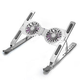 C9 Computer Bracket Aluminum Alloy Notebook Bracket Folding Fan Cooling Increased Laptop Bracket