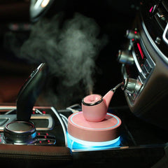 Tobacco Pipe Shape Air Humidifier LED Light USB Ultrasonic Aroma Humidifier