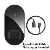 Baseus Visible Wireless Charger For iPhone 12 11 Wireless Charge Pad For iPhone Airpods Fast Charging Wireless Charge Devices