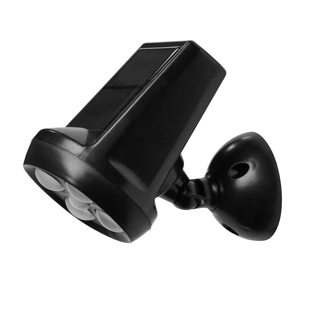 360 Degree Rotation Motion Sensor Corridor Solar Powered Energy Saving Yard Outdoor LED Spotlight Wall Mount Adjustable Garden