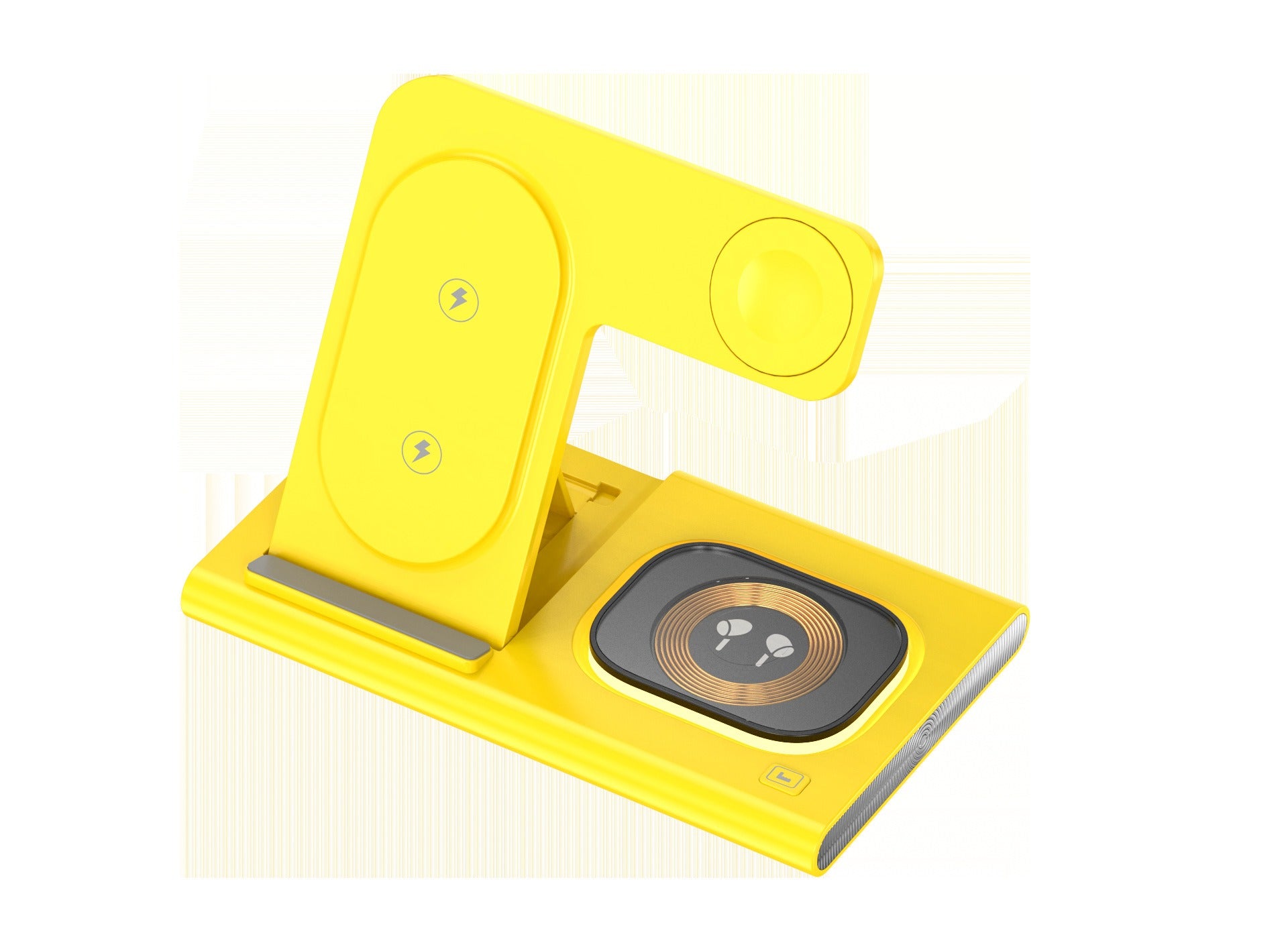 3-in-1 wireless charger supports fast charging and multifunctional wireless charging