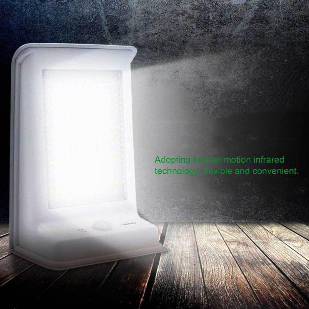 20 Led Solar Lamp Motion Sensor Light control and Acoustic control Outdoor Waterproof Body Induction Sound Control Wall Light