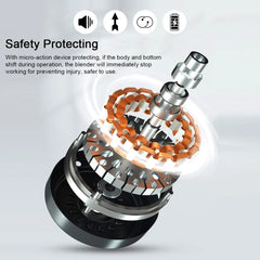 Portable Blender Cup USB Electric Fruit Juicer Rechargeable Juice Mixe for Outdoor Sports Travel Camping
