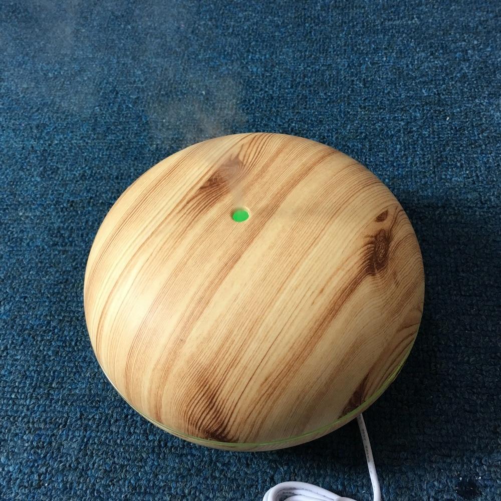 Ultrasonic Air Humidifier With Marble Grain LED Light  Aromatherapy