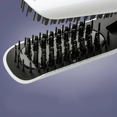 Hair Straightener Comb Iron Brush Auto Fast Hair Comb Clamp Massager Tools